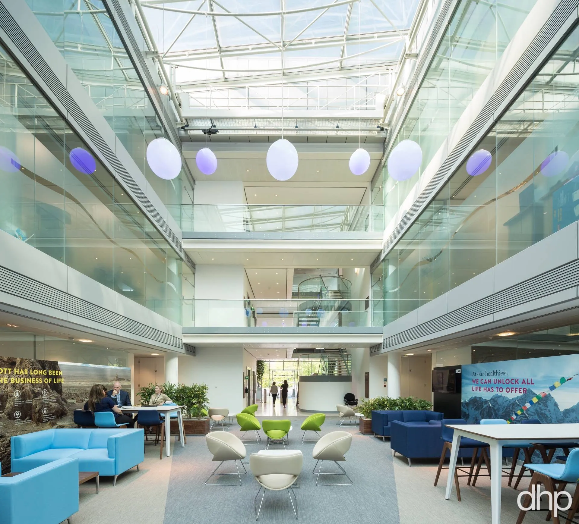 Global healthcare and research company — project photography by dhp