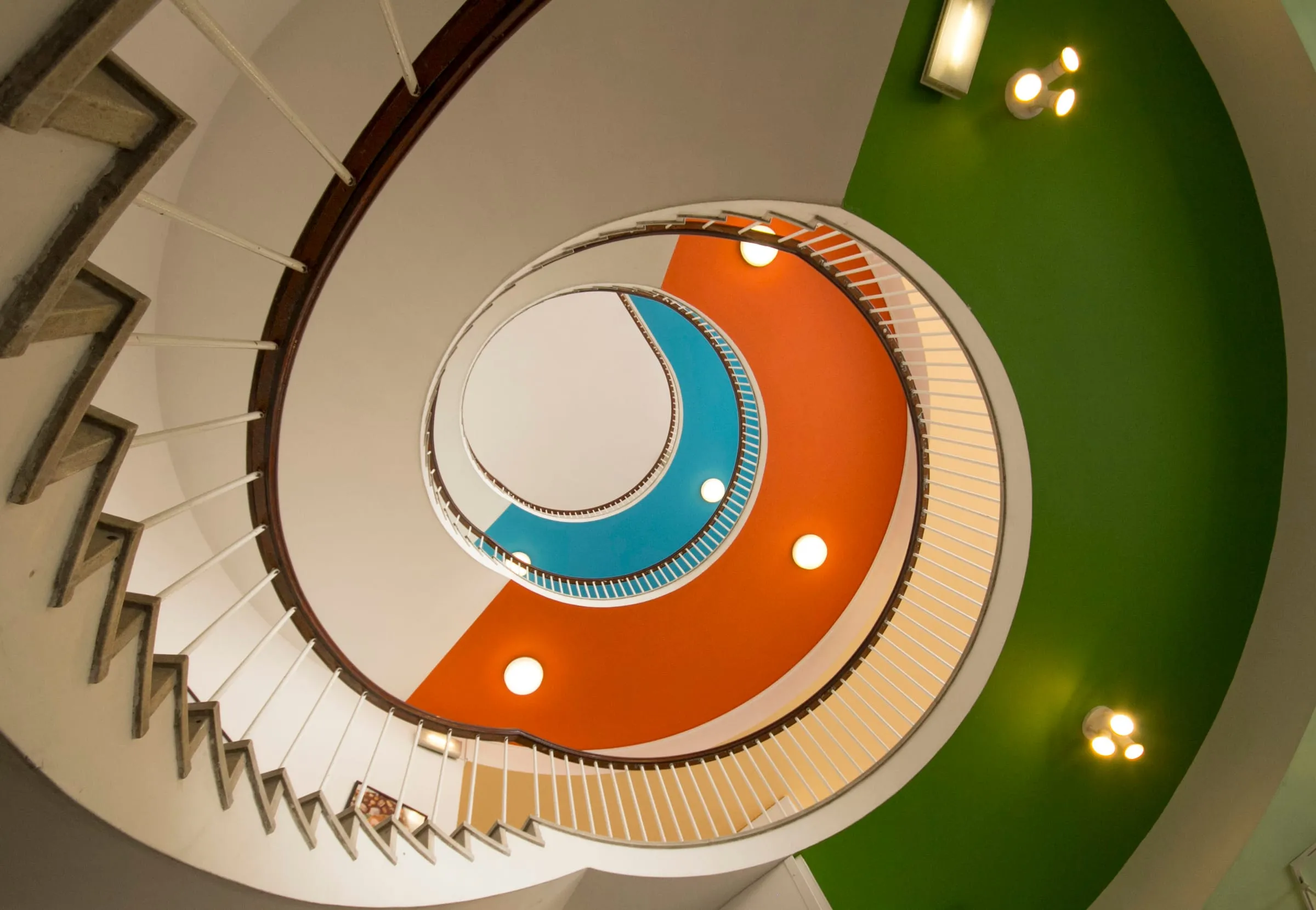 Buckinghamshire New University staircase